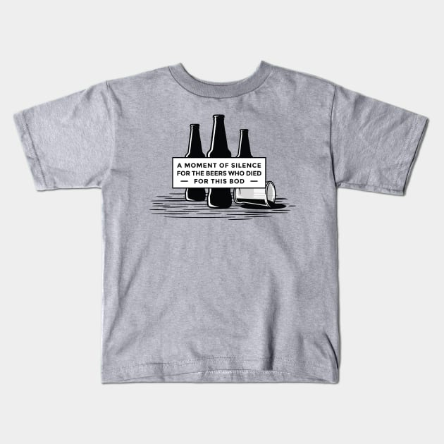 Beer Quote Kids T-Shirt by DuckNorris_CN